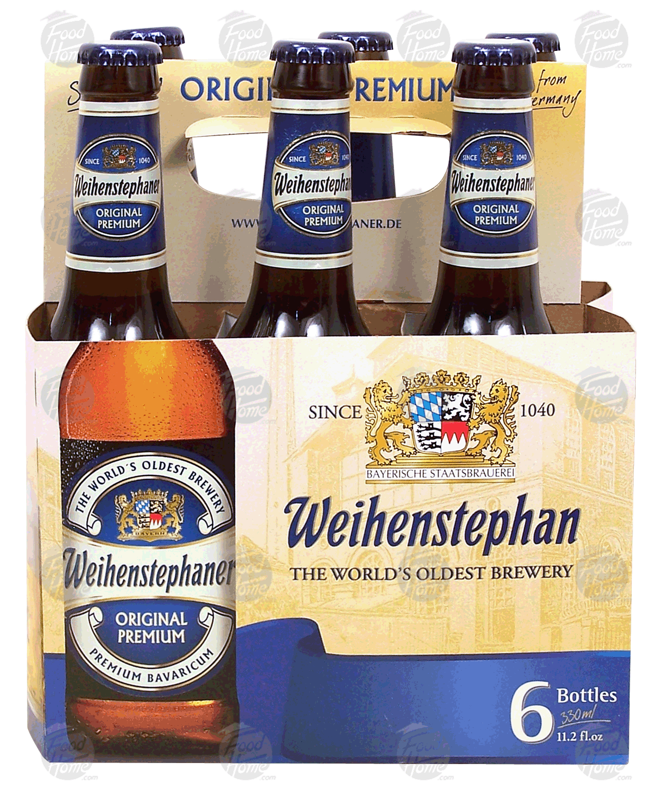 Weihenstephan Premium Bavarichum original premium, 11.2-fl. oz., 5.1% alc. by vol. Full-Size Picture